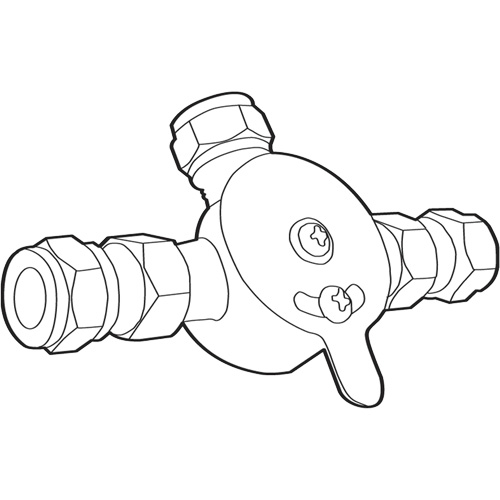 Commercial Mixing Valve with Check Valves O-Max