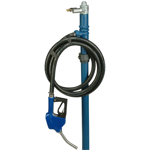Trousse de pompe pour baril PFM-40 avec moteur pneumatique M6 avec accessoires pour fluide d&eacute;chappement diesel (DEF) O-Max