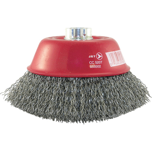Brosse-boisseau &agrave; fils cr&ecirc;p&eacute;s en acier O-Max