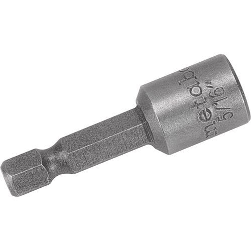 Nutsetter, 5/16" Tip, 1/4" Drive, 1-5/8" L, Magnetic O-Max