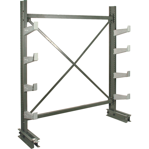 SUPPORT,PORTE A FAUX,6',SIMPLE,ENTRETOISE,BASE, 72" la x 84" h O-Max