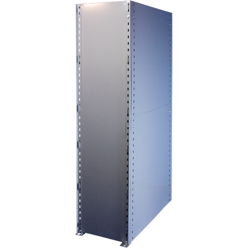 Panneau d'extr&eacute;mit&eacute; pour rayonnage enclenchable Interlok, 100" ha, 18" p, Acier O-Max