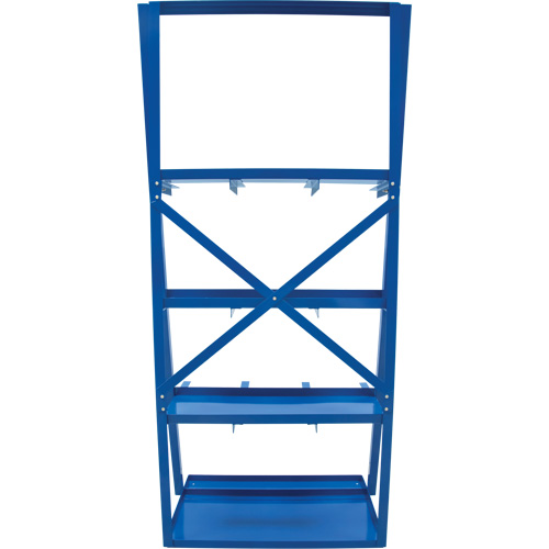 Bar Storage Rack, Vertical, 3 Levels, 36" W x 24" D x 84" H, 3000 lbs. Cap. O-Max