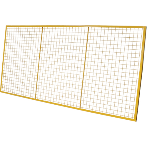 Grilles de protection arri&egrave;re pour palettier, 132" la x 48" h, Ferrures de 6" O-Max