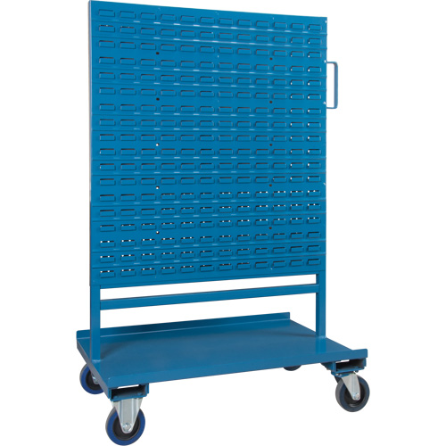 Support combin&eacute; bac/panneau perfor&eacute;, &agrave; deux c&ocirc;t&eacute;s, 38" la x 24-1/2" p x 55" h O-Max