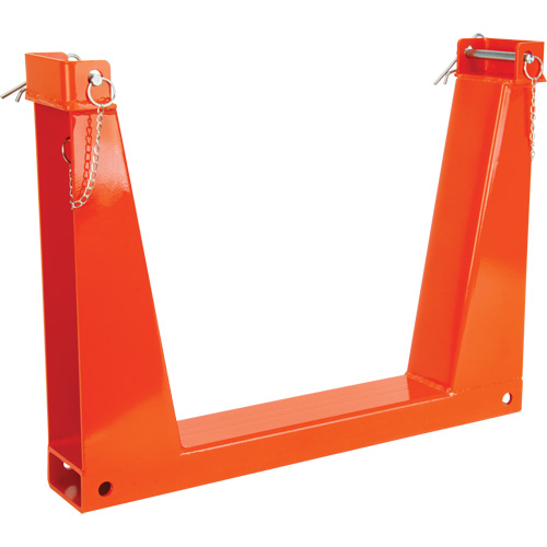 Supports en U empilables, 25" la x 4" p, Capacit&eacute; de 10 000 lb O-Max