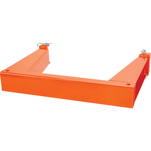 Supports en U empilables, 25" la x 4" p, Capacit&eacute; de 10 000 lb O-Max