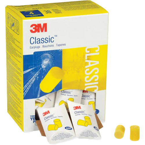 E-A-R Classic Earplugs, Pair - Pillow Pack O-Max