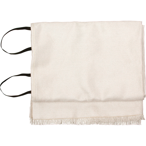 Couvertures ignifuges d'urgence, Fibre de verre, 72"lo x 60"la O-Max