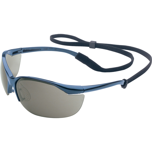 Lunettes de s&eacute;curit&eacute; Uvex Vapor, Lentille Grise/fum&eacute;e, Anti-&eacute;gratignures, ANSI Z87+/R&eacute;pond ou surpasse la norme CSA Z94.3 O-Max