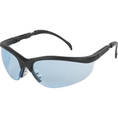 Klondike&reg; Safety Glasses, Light Blue Lens, Anti-Scratch, Meets/Exceeds CSA Z94.3 O-Max