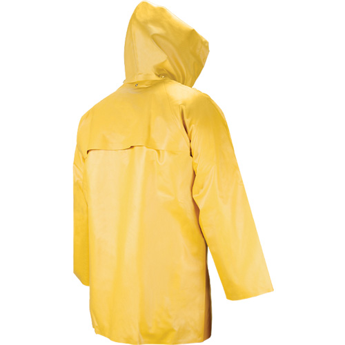 Neo-Slick Chemical & Acid Resistant Rain Jacket, X-Large, Yellow, Neoprene O-Max