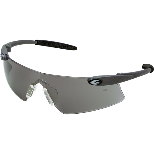 Desperado&reg; Safety Glasses, Grey/Smoke Lens, Anti-Scratch, ANSI Z87+/Meets/Exceeds CSA Z94.3 O-Max