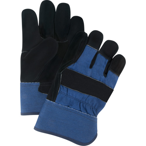 Gants d'ajusteur doubl&eacute;s pour l'hiver &agrave; chaleur sup&eacute;rieure, T-Grand, Paume en Cuir de vache refendu, Doublure en Thinsulate O-Max