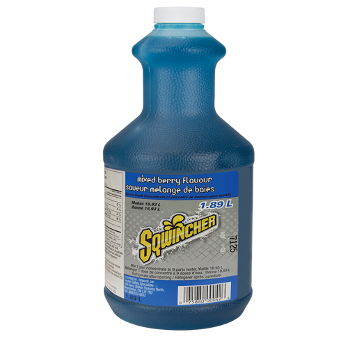 Sqwincher&reg; Rehydration Drink, Concentrate, Mixed Berry O-Max