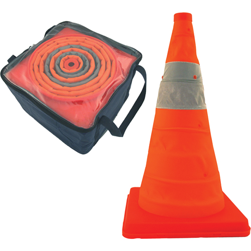 Pack & PopCollapsible Cones, 18" H, Orange O-Max