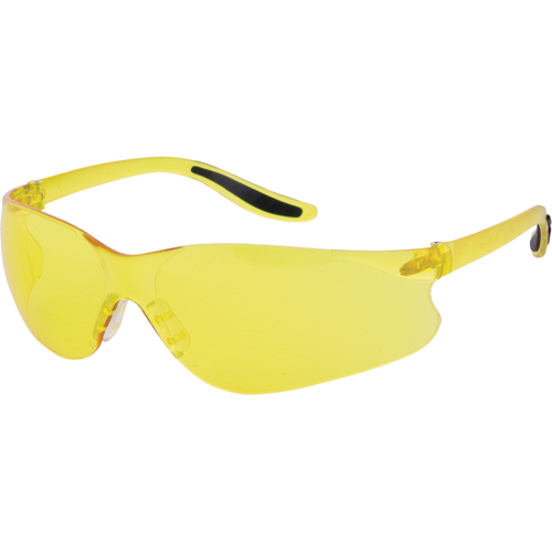 Lunettes de s&eacute;curit&eacute; s&eacute;rie Z500, Lentille Ambr&eacute;e, Anti-&eacute;gratignures, ANSI Z87+/R&eacute;pond ou surpasse la norme CSA Z94.3 O-Max
