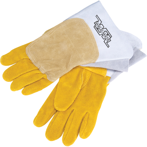 Pipeliner Welding Gloves, Split Cowhide, Size X-Large O-Max