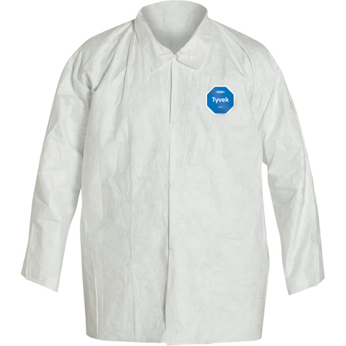 Chemise, Tyvek 400, 2T-Grand, Blanc O-Max