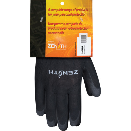 Gants enduits &agrave; dext&eacute;rit&eacute; ultime, 6/T-petit, R&ecirc;vetement Polyur&eacute;thane, Calibre 13, Enveloppe en Polyester O-Max