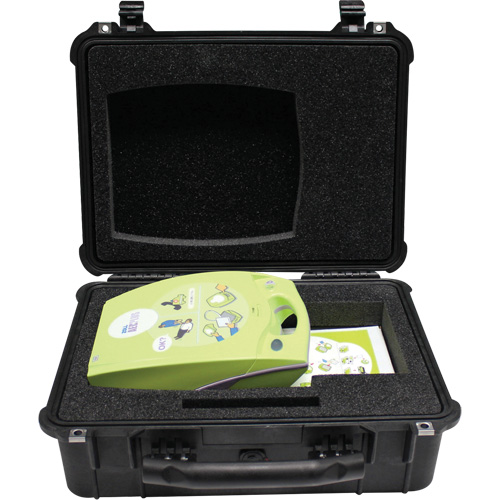 Grande mallette de transport Pelican pour DEA, Zoll AED Plus Pour, Non m&eacute;dical O-Max
