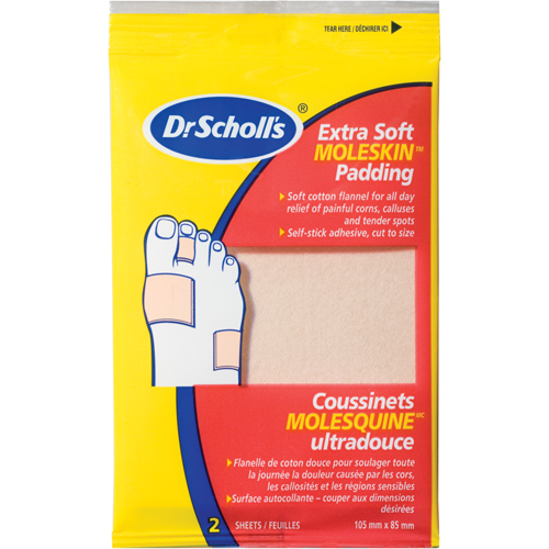 Tampons Moleskin Plus de Dr Scholl's O-Max