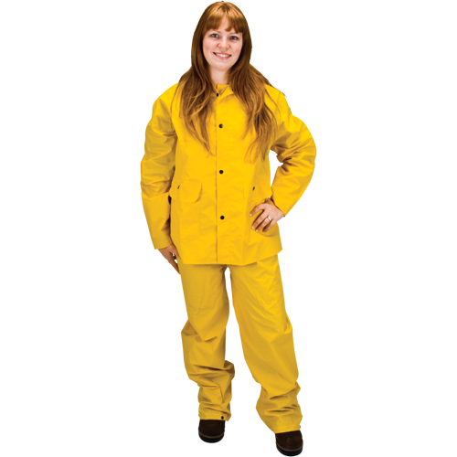 V&ecirc;tements imperm&eacute;ables RZ100, Polyester/PVC, Petit, Jaune O-Max