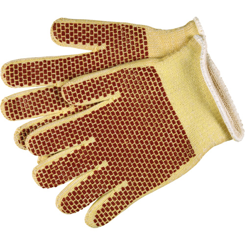 Gants r&eacute;versibles r&eacute;sistants aux coupures Red Brick, Taille Grand/9, Rev&ecirc;tement Nitrile, Enveloppe en Kevlar, ANSI/ISEA 105 niveau 4 O-Max