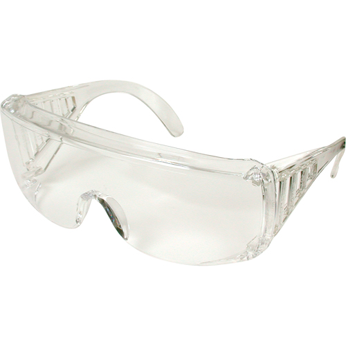 Yukon&reg; XL Safety Glasses, Clear Lens, Anti-Scratch, ANSI Z87+/Meets/Exceeds CSA Z94.3 O-Max