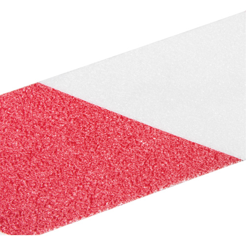 Ruban antid&eacute;rapant de premi&egrave;re qualit&eacute;, 2" x 60', Rouge & blanc O-Max