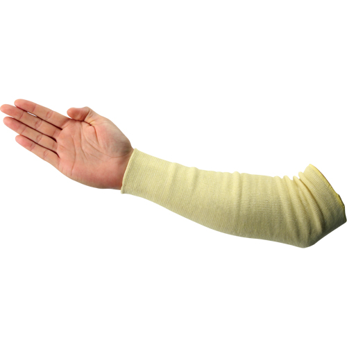 Sleeve, 18", Cotton/Kevlar&reg;, Yellow O-Max