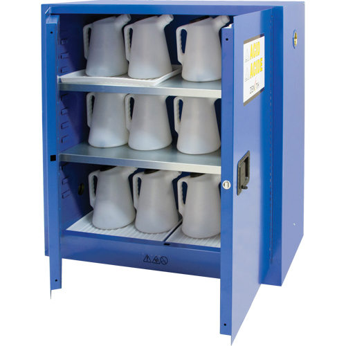 Armoire pour liquides corrosifs, 30 gal., 43" x 44" x 18" O-Max