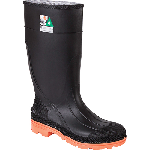 PRM Workboots, PVC, Steel Toe, Size 11, Puncture Resistant Sole O-Max