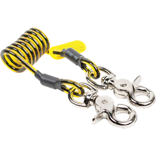 Sangle d'amarrage spirale pour outil, Spirale, Clavette double O-Max