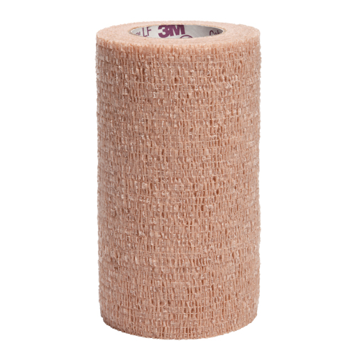 Bandages sans latex Coban, Couper au besoin lo x 4" la, Classe 1, Auto-adh&eacute;rent O-Max