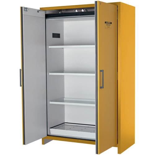90-Minute EN Safety Storage Cabinet, 45 gal., 2 Door, 46.97" W x 76.89" H x 24.21" D O-Max