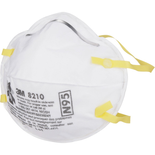 8210 Particulate Respirators, N95, NIOSH Certified O-Max
