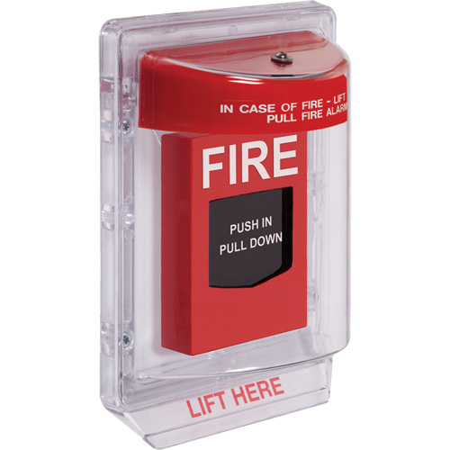 Couvercles pour alertes d'incendie - couvercles pour alertes int&eacute;rieures Stopper II, Encastr&eacute; O-Max