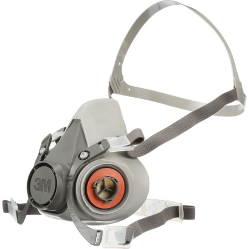 6000 Series Half Facepiece Reusable Respirator, Thermoplastic, Medium O-Max