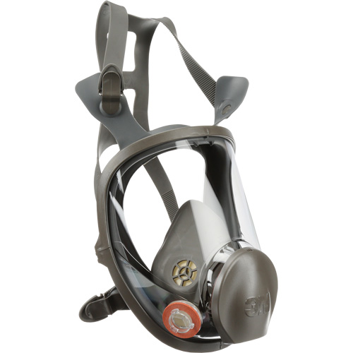 Respirateur r&eacute;utilisable &agrave; masque complet s&eacute;rie 6000, &eacute;lastom&egrave;re/Silicone/Thermoplastique, Grand O-Max