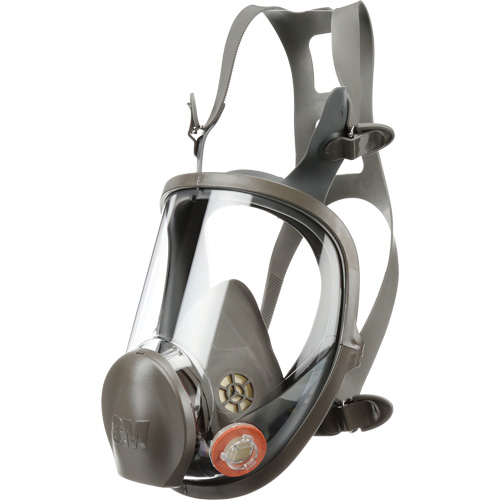 Respirateur r&eacute;utilisable &agrave; masque complet s&eacute;rie 6000, &eacute;lastom&egrave;re/Silicone/Thermoplastique, Grand O-Max