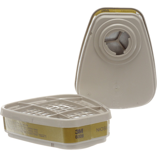 6000 Series Respirator Cartridges, Gas/Vapour Cartridge, Multi-Gas/Vapour O-Max