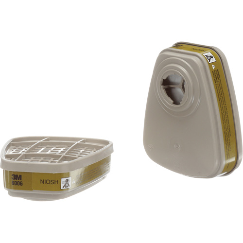 6000 Series Respirator Cartridges, Gas/Vapour Cartridge, Multi-Gas/Vapour O-Max