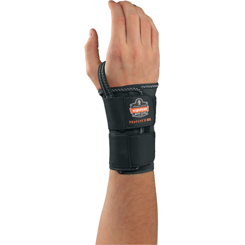 ProFlex&reg; 4010 Double Strap Wrist Support, Elastic, Right Hand, Large O-Max