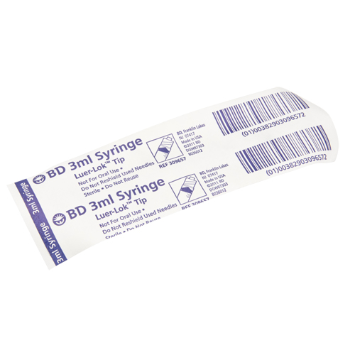 Seringue sans aiguille, 3 cc O-Max
