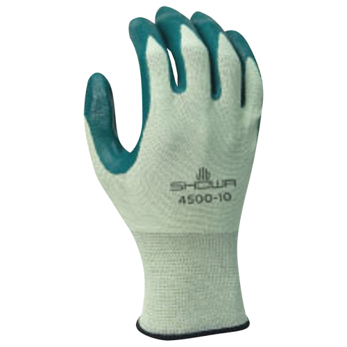 Gants enduits de nitrile, 6, R&ecirc;vetement Nitrile, Calibre 13, Enveloppe en Nylon O-Max