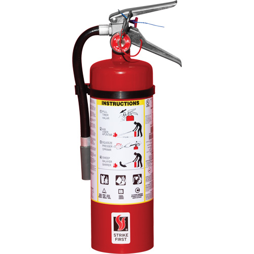 Fire Extinguisher, ABC, 5 lbs. Capacity O-Max