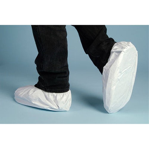 Shoe Covers, Large, Microporous, White O-Max