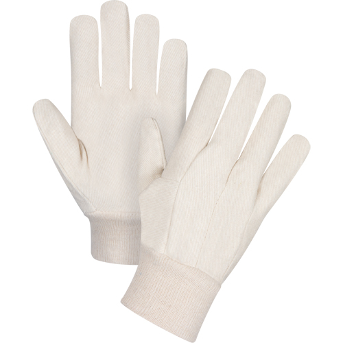 Cotton Canvas Gloves, 12 oz., Large O-Max
