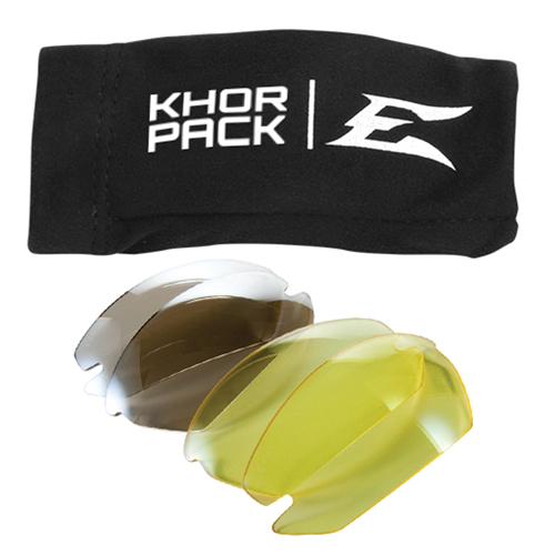 Lentilles de rechange pour les lunettes de s&eacute;curit&eacute; Khor, Antibu&eacute;e/anti-&eacute;gratignures, Transparent, Khor O-Max